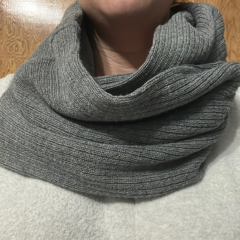 Grey Infinity Scarf